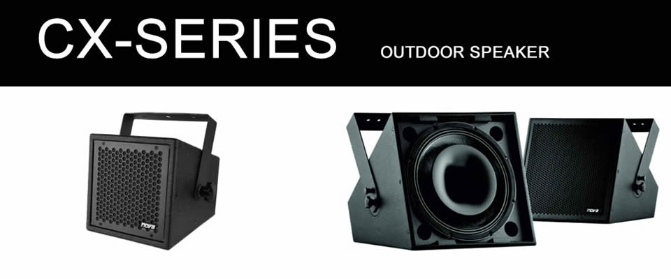 NOVA - CX Series - Coaxial Indoor / Outdoor Speakers.